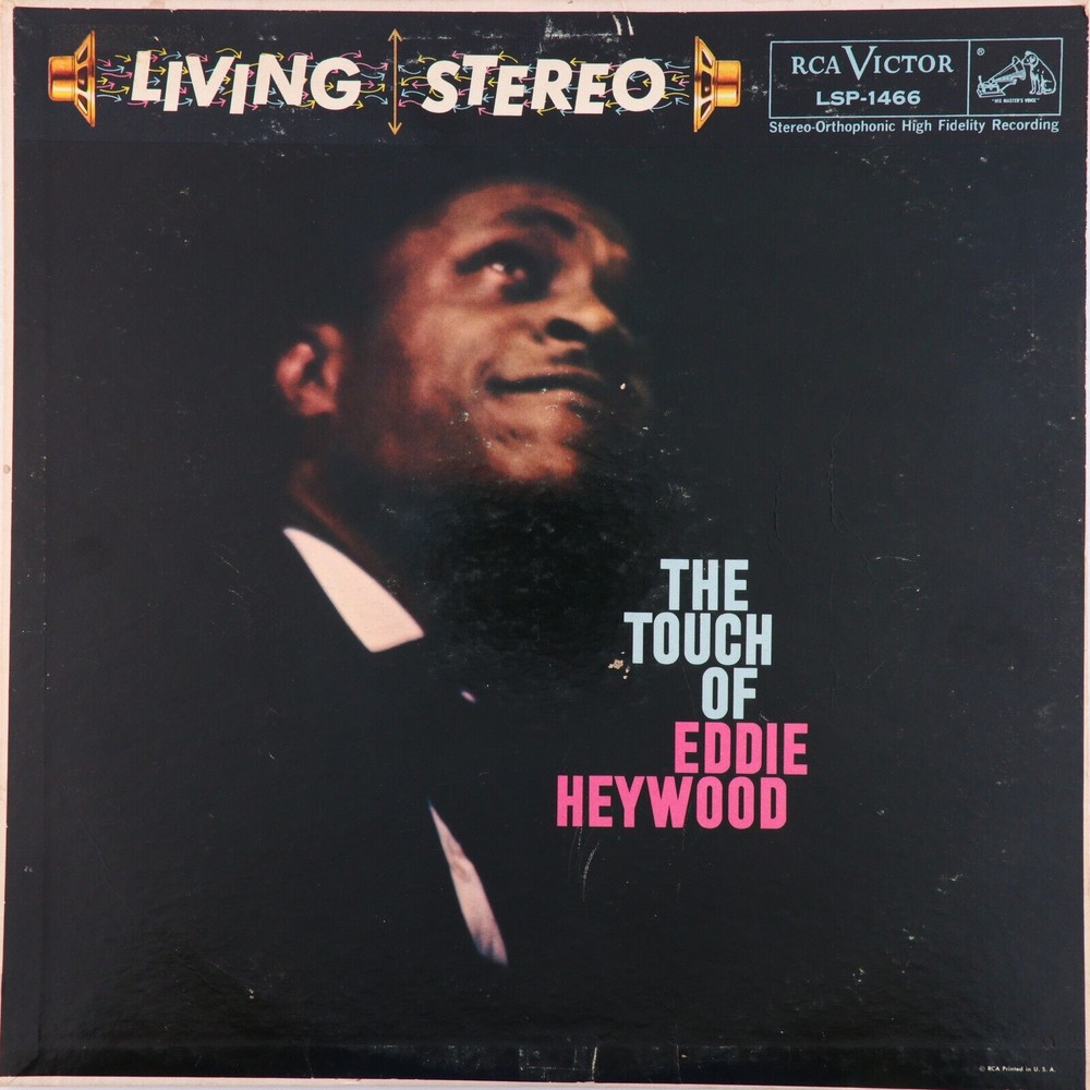 The Touch of Eddie Heywood 1958 Stereo 12" Vinyl LP Record Indianapolis LSP-1466